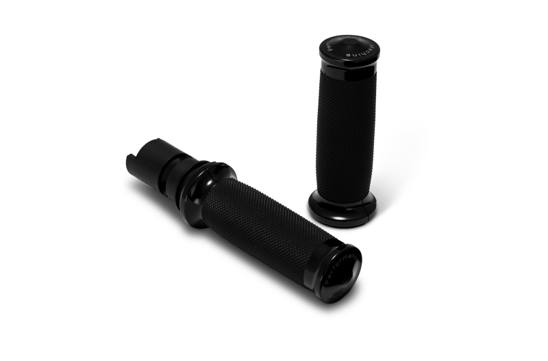 Performance Machine 0063-2105M-B 24-25 Touring, 2025 Softail TBW Contour Handle Grip Set - Blk