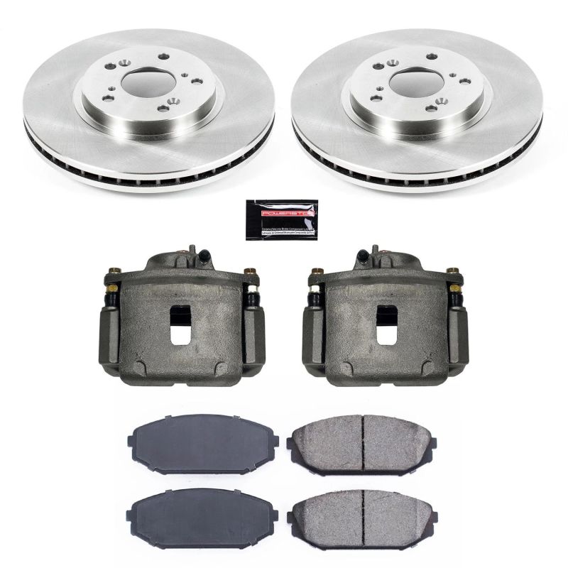 Power Stop KCOE2299 99-04 fits Honda Odyssey Front Autospecialty Kit w/Cals