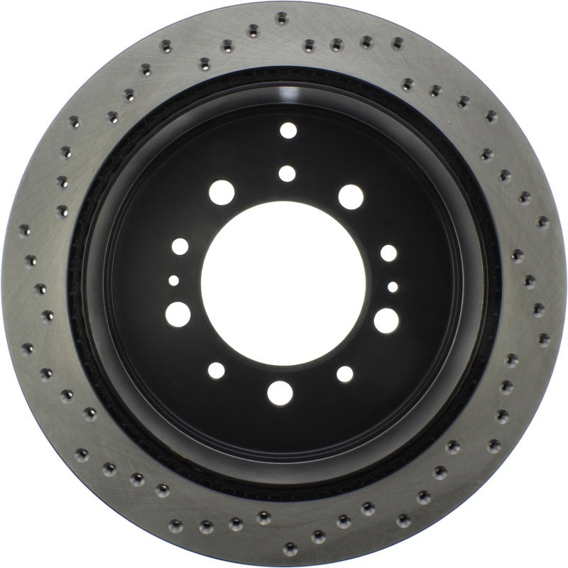 Stoptech 128.44157CL Drilled SportStop Cryo Rotor - Left