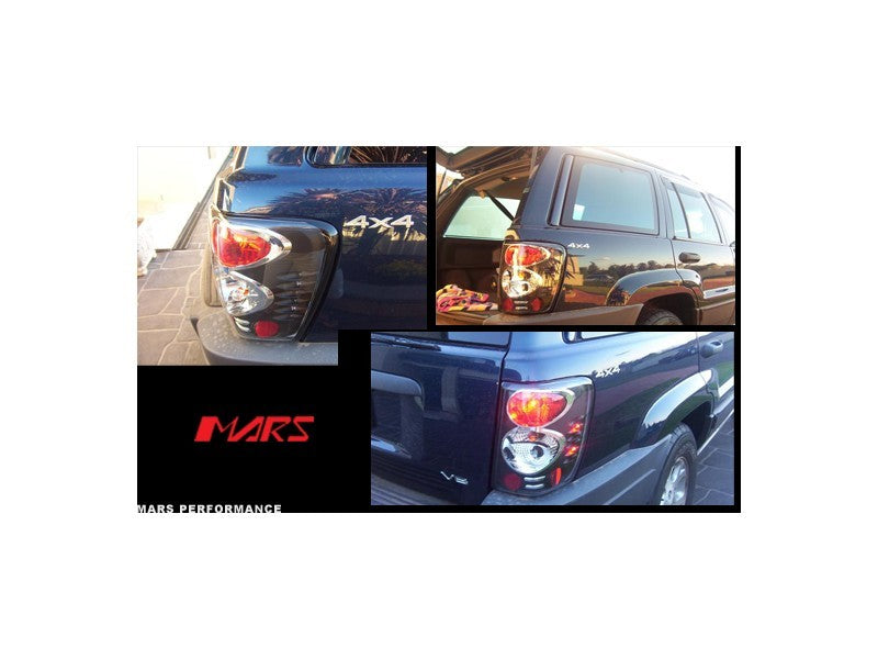 Spyder 5005502 fits Jeep 05-06 Grand Cherokee Euro Style Tail Lights Black ALT-