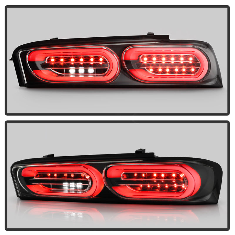 Spyder 5087218 fits Chevy 16-18 Camaro Halogen LED Tail Lights Black ALT-YD-CCA