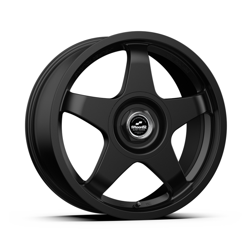 fifteen52 STCAB-98554+35 Chicane 19x8.5 / 5x114.3 BP / 35mm ET / 73.1mm CB / 6.14in BS / Asphalt Black Wheel