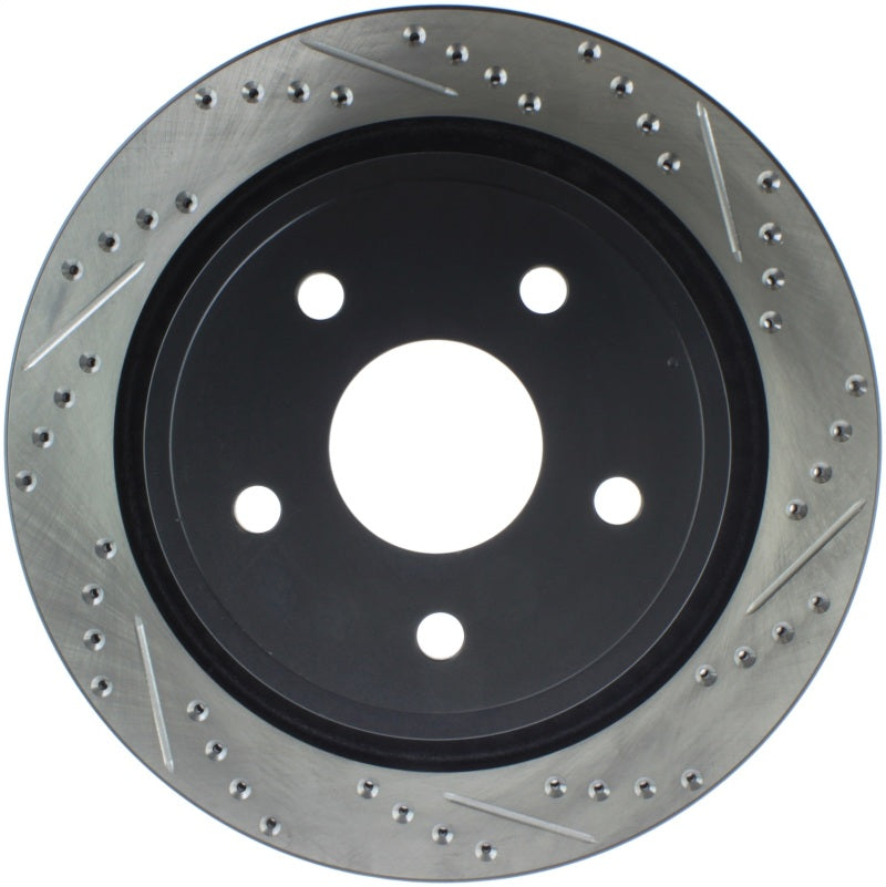 Stoptech 127.67054L Slotted & Drilled Sport Brake Rotor