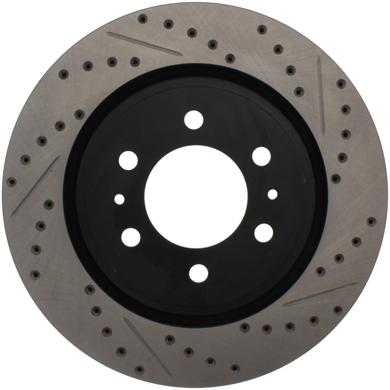 Stoptech 127.65119R Slotted & Drilled Sport Brake Rotor