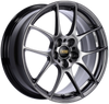 BBS RF531DB RF - 17x7 / 4x100 / ET 38 (70mm PFS Required) - Diamond Black