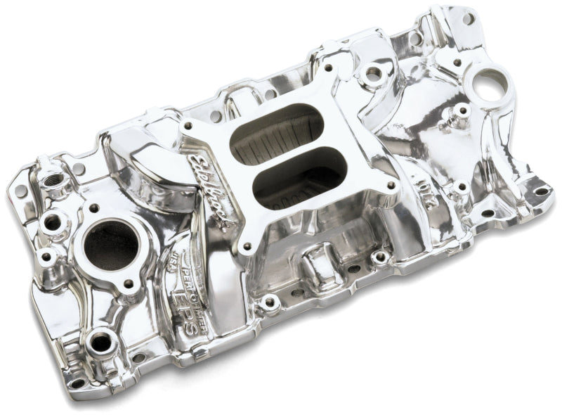 Edelbrock 27011 fits SBC Performer Eps Polished Manifold