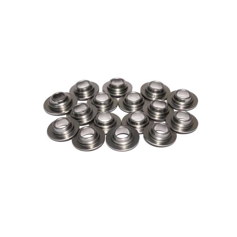 COMP Cams 1774-16 7 Deg. Tool Steel Retainer Set of 16 For 7228/7230 Conical Springs