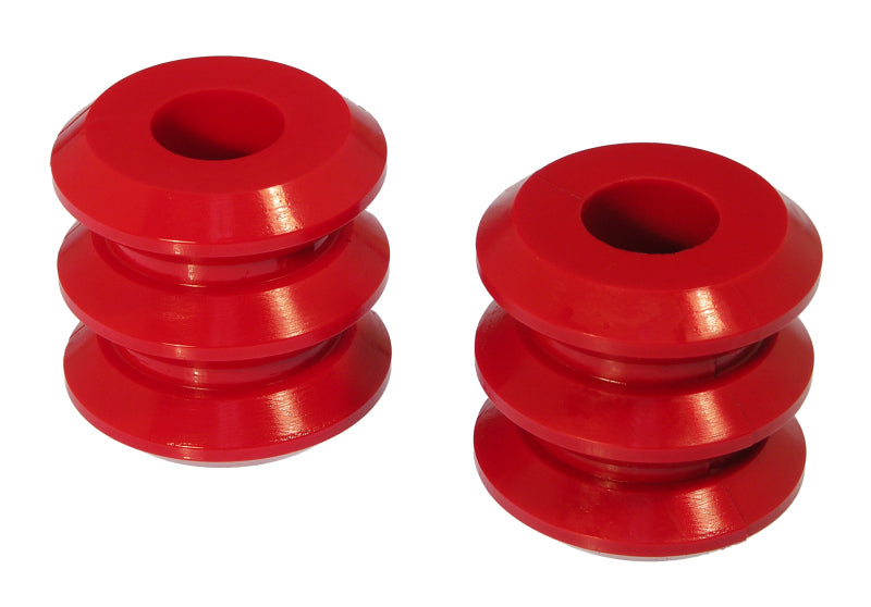 Prothane 19-1702 Universal Coil Spring Inserts - 3.5in High - Red