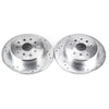PowerStop fits Lexus 98-05 GS300 Rear Evolution Drilled & Slotted Rotors - Pair