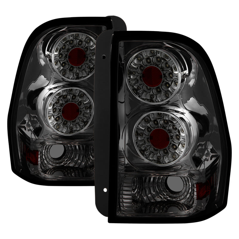 5012685 Xtune fits Chevy 02-09 Trailblazer LED Tail Lights Smoke ALT-ON-CTB02-