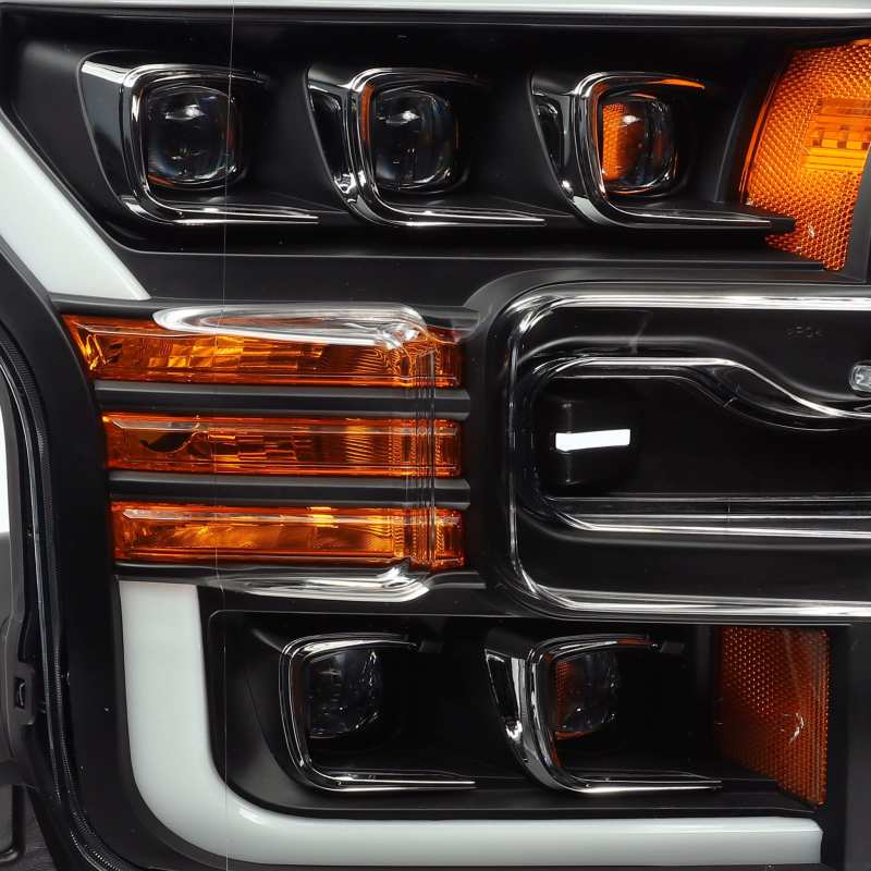 AlphaRex 880152 fits Ford 17-20 Raptor NOVA LED Proj Headlights Plank Style Mat