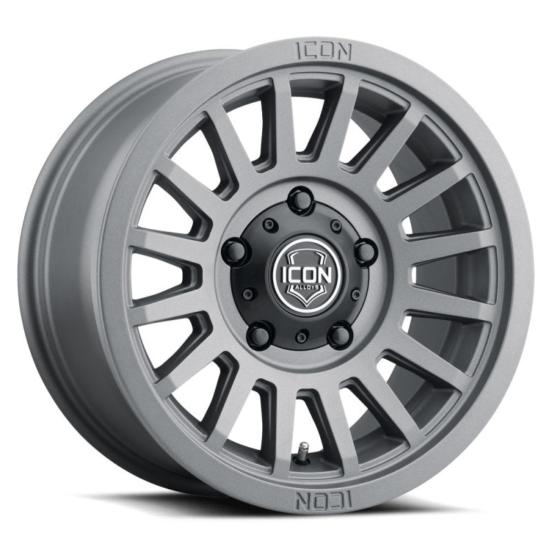 ICON 3618908350CH Recon SLX 18x9 6x5.5 BP 0mm Offset 5in BS 106.1mm Hub Bore Charcoal Wheel