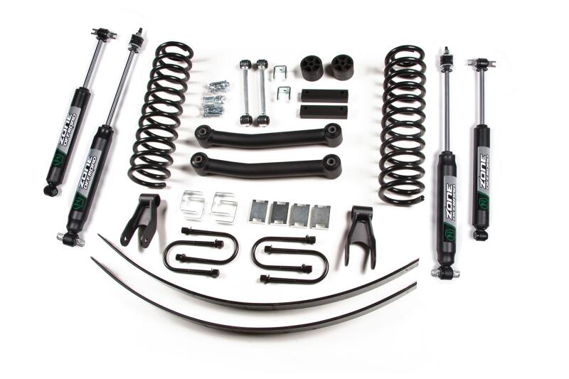 Zone Offroad ZONJ8N 84-01 fits Jeep XJ 4.5in Kit w/fits Chrysler Axle