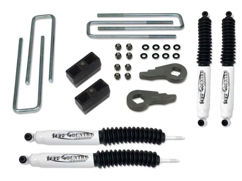 Tuff Country 12926KN 99-06 fits Chevy Silverado 1500 4x4 2in Lift Kit (with Rear Lift Blocks SX8000 Shocks)