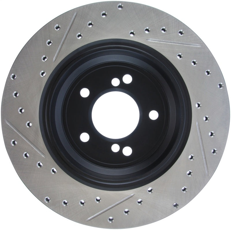 Stoptech 127.34054L 00-03 fits BMW M5 (E39) Slotted & Drilled Left Rear Rotor