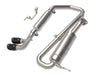 AFE 49-37020-B fits Suzuki Jimny Takeda 2-1/4in. 304 SS Cat-Back Exhaust w/ Blk