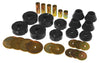 Prothane 7-102-BL fits Chevy 73-80 C10 Body Mount Kit - Black