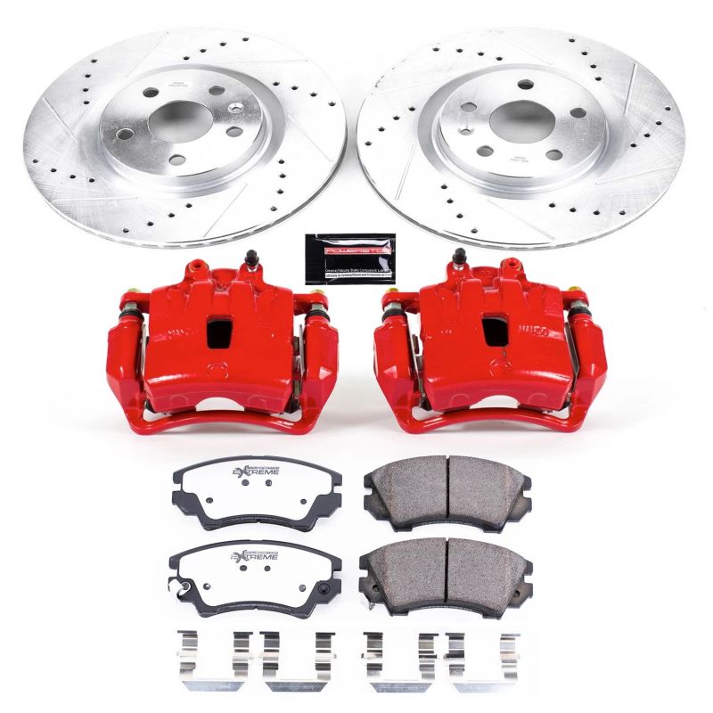 Power Stop KC5948-26 11-17 fits Chevrolet Caprice Front Z26 Street Kit w/Cals