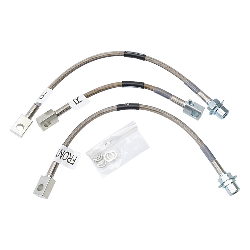 Russell 693020 Performance 94-95 fits Ford Mustang GT (Front & Rear Center Hose) Brake Line Kit