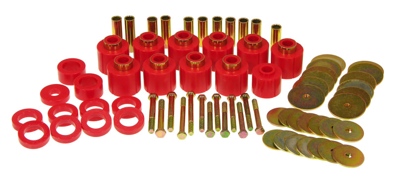 Prothane 1-111 80-86 fits Jeep CJ5/7 Body Mount - Red