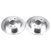 PowerStop fits Acura 90-01 Integra Rear Evolution Drilled & Slotted Rotors -