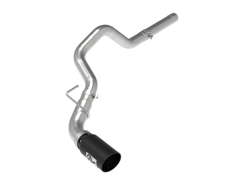 AFE 49-42065-B BORE HD 3in 409-SS DPF-Back Exhaust w/Black Tip 14-18 fits RAM 1