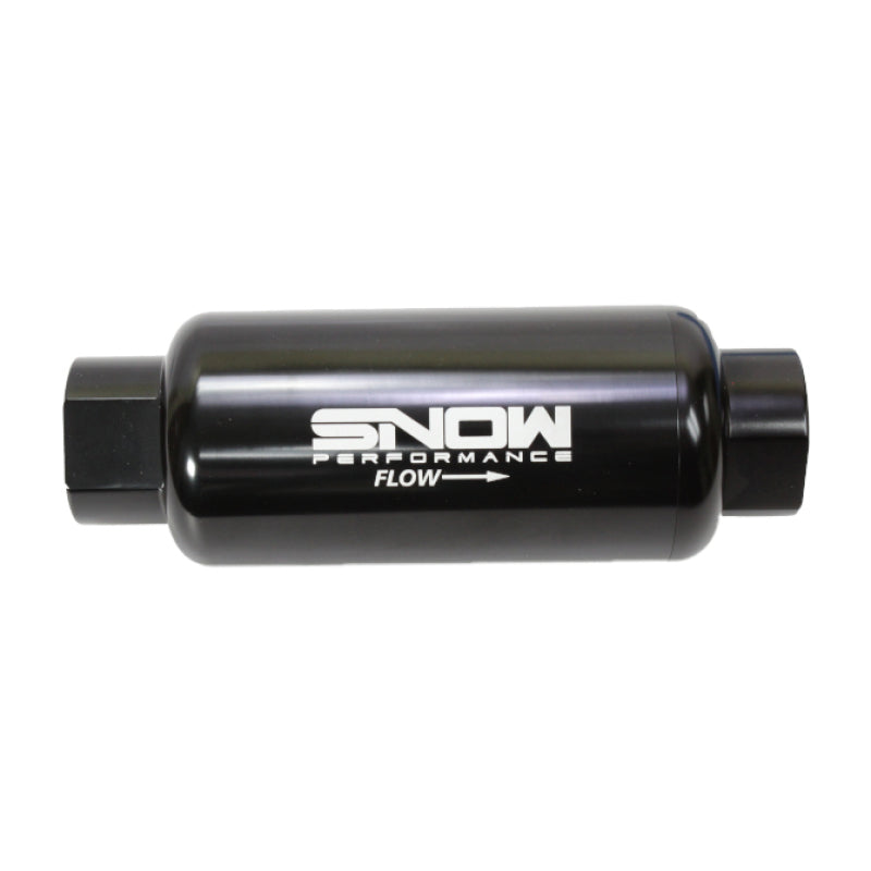 Snow Performance SNF-20115 Fuel Filter Post Filter 30 Micron -12 ORB Inlet/Outle