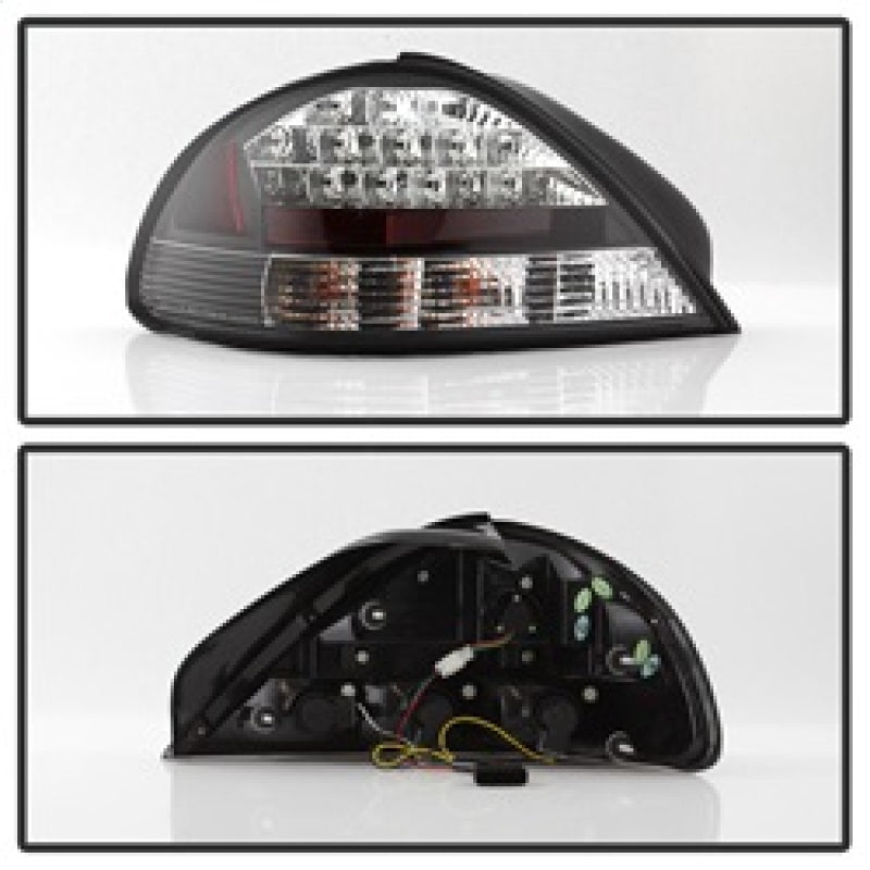 Spyder 5007117 fits Pontiac 99-05 Grand AM LED Tail Lights Black ALT-YD-PGAM99-