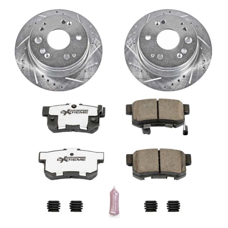 PowerStop K2383-26 01-03 fits Acura CL Rear Z26 Street Warrior Brake Kit