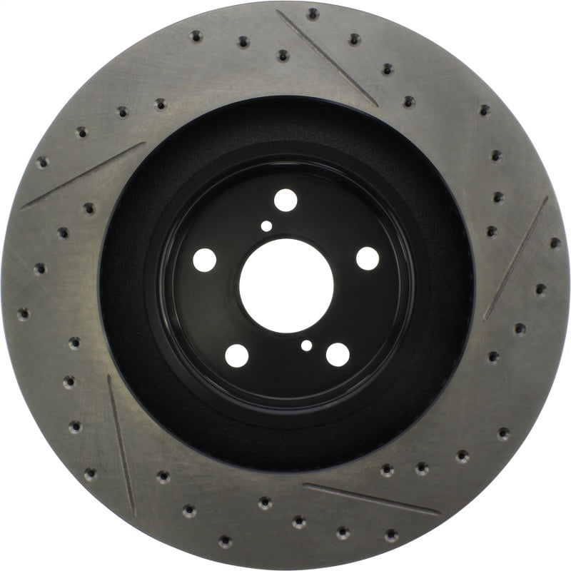 Stoptech 127.44205R 13-18 fits Lexus GS350 Slotted & Drilled Front Right Rotor