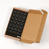 Rays W1712125B M12x1.25 5 holes 16pcs nut, 4pcs Lock nut, 1 adapter & 1 lock nut key - Blk