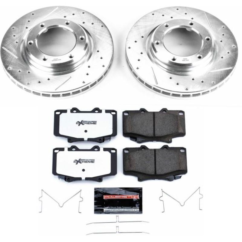 PowerStop K1154-36 96-97 fits Lexus LX450 Front Z36 Truck & Tow Brake Kit