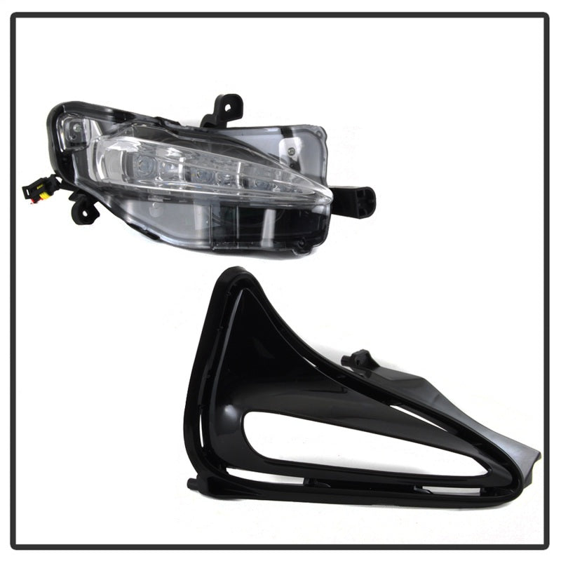 Spyder 5084866 2017+ fits Toyota Corolla OEM LED Fog Lights w/Switch - Clear (F