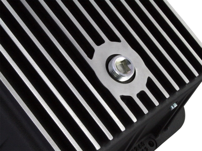 AFE 46-70072 Cover Trans Pan Machined Trans Pan fits GM Diesel Trucks 01-12 V8-