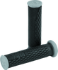 ProTaper 24832 Full Diamond Dual Density ATV Grips - Black/Gray