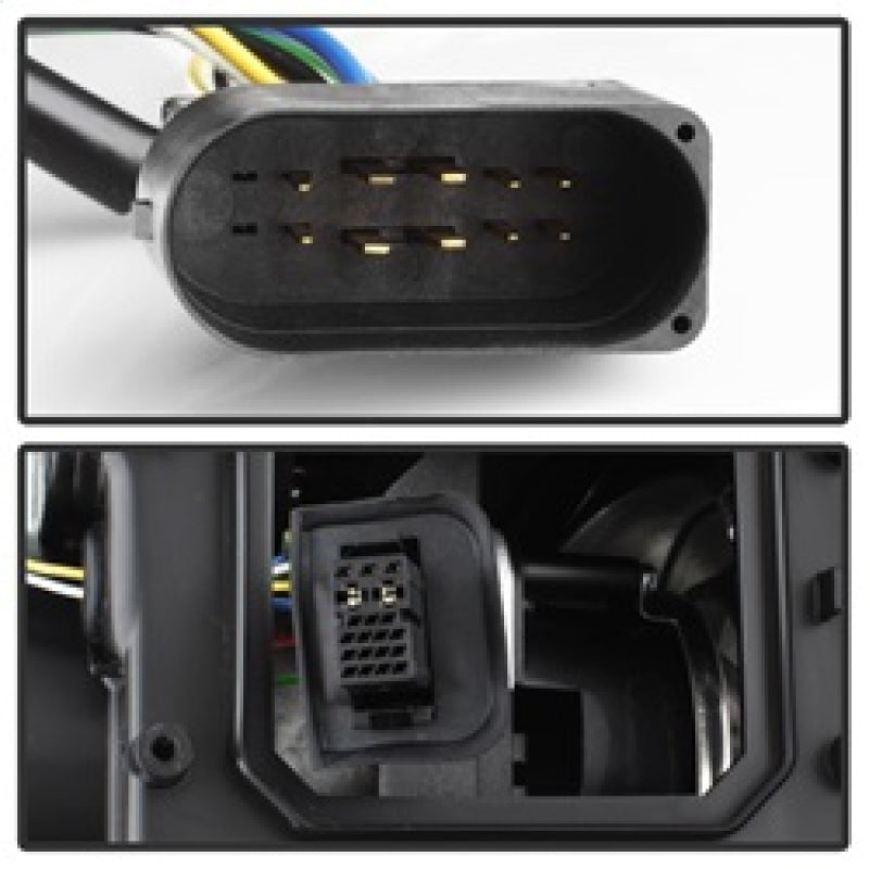 SPYDER 5017529 Volkswagen GTI 06-09/Jetta 06-09 Xenon/HID Model Only - DRL Black