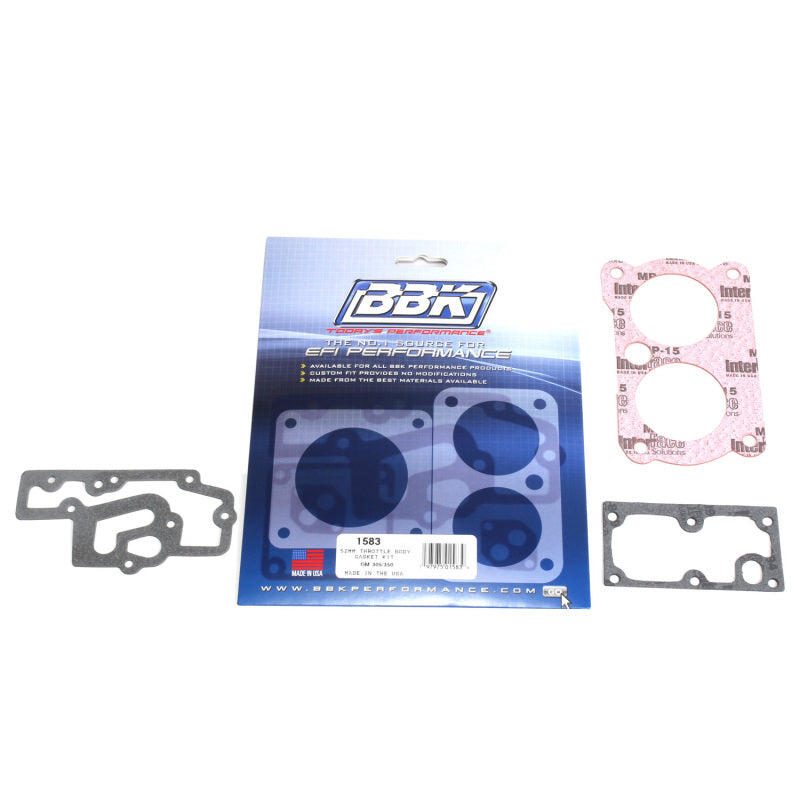 BBK 1583 GM 305350 LT1 Twin 52mm Throttle Body Gasket Kit