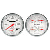AutoMeter 1352 Autometer Arctic White Quad & Tach/Speedo 5in. - 2 pc.