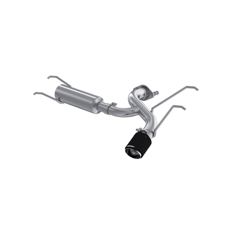 MBRP S44523CF fits Mazda MX-5 Miata Single Rear Exit 2.5in Axle Back w Tips
