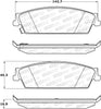 Stoptech 308.1194 Street Brake Pads