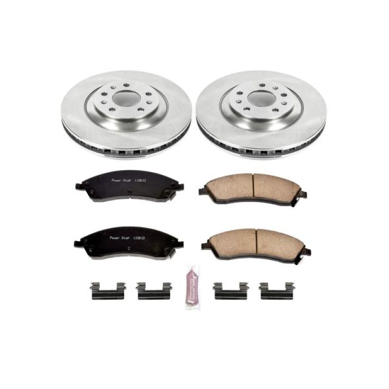 PowerStop KOE1429 fits Cadillac 06-07 CTS Front Autospecialty Brake Kit