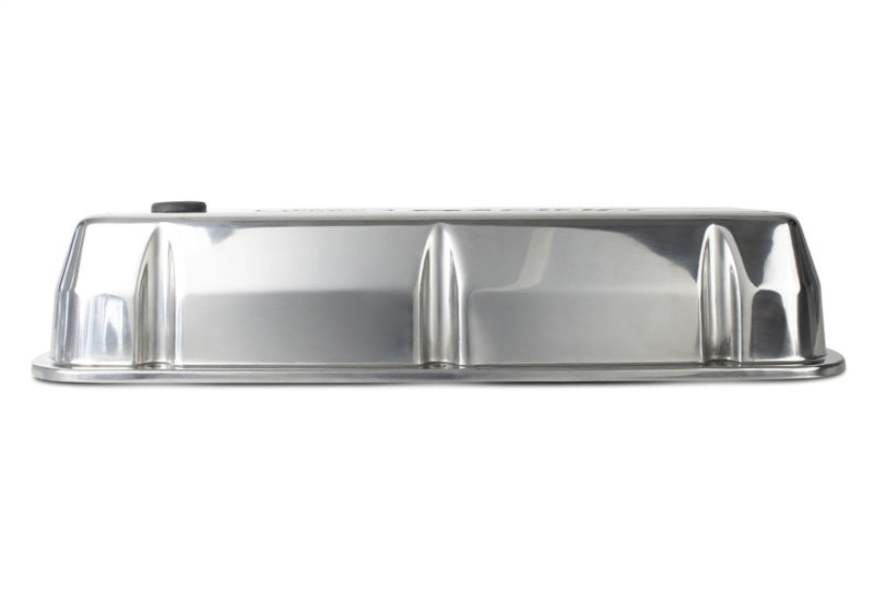 Ford Racing 302-030 Racing Ford 289/302/351W Die-Cast Valve Covers - Polished w/Black Logo