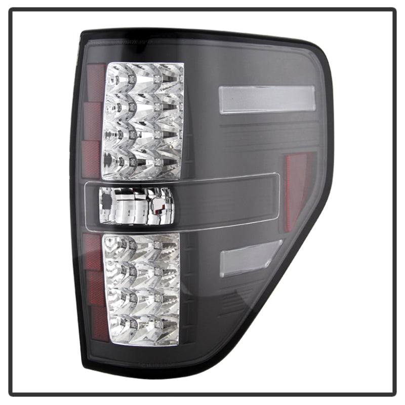 Spyder 5008374 fits Ford 09-14 F150 LED Tail Lights Black ALT-YD-FF15009-LED-BK