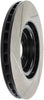 Stoptech 126.33124SL Power Slot 10-6/11 fits Audi S4 / 08-11 S5 Front Left Slotted Rotor