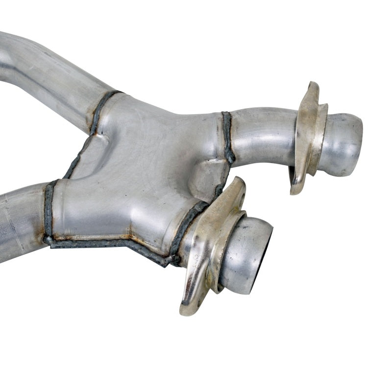 BBK 1659 Mustang 5.0 Short Mid X Pipe With Catalytic Converters 2-1/2 For Long