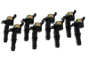 Granatelli 97-10 Ford F-150 4.6L 25KV OEM Coil Pack Replacements - Black (Set of 8)
