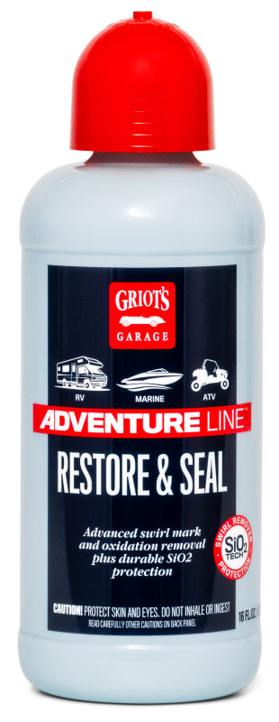 Griots Garage 10826 Adventure Line Restore and Seal 16oz