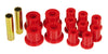 Prothane 1-1003 fits Jeep 76-86 CJ5/CJ7 Rear Spring & Shackle Bushings - Red