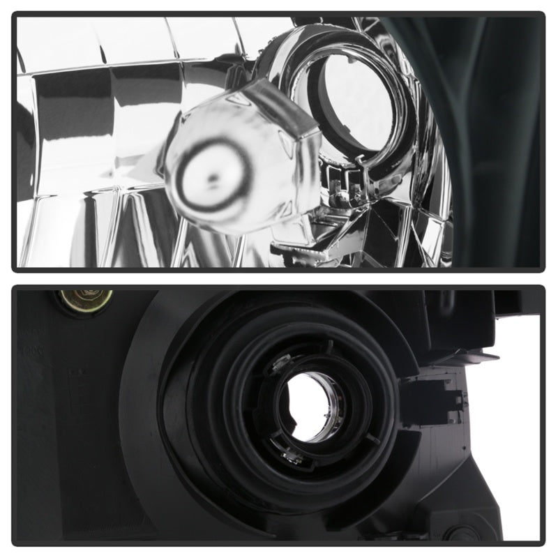 xTune 9042768 01-04 fits Nissan Frontier OEM Headlights - Black (HD-JH-NF01-AM-