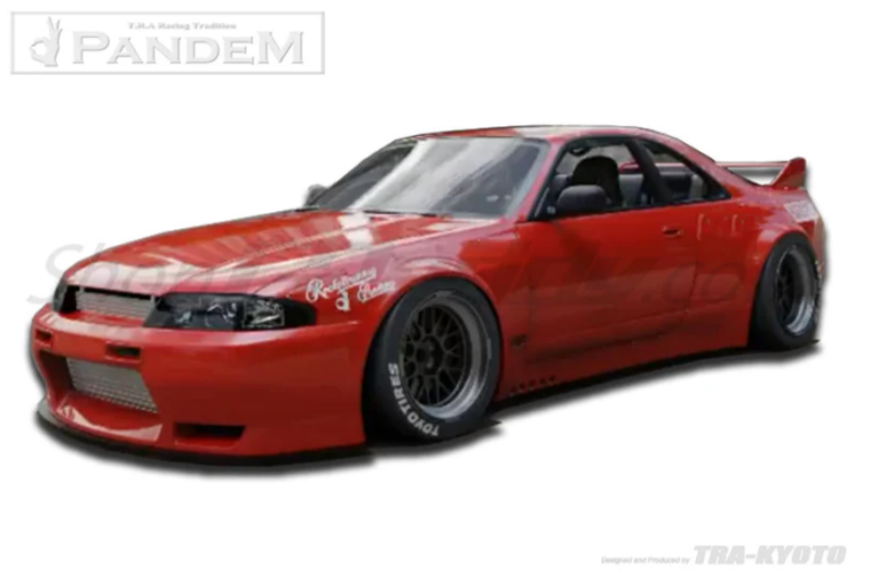 GReddy 66920660 Pandem 95-98 fits Nissan Skyline GT-R R33 Full Wide-Body Aero Ki